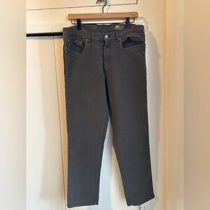 Faherty Stretch Terry 5-Pocket Pant - Stone